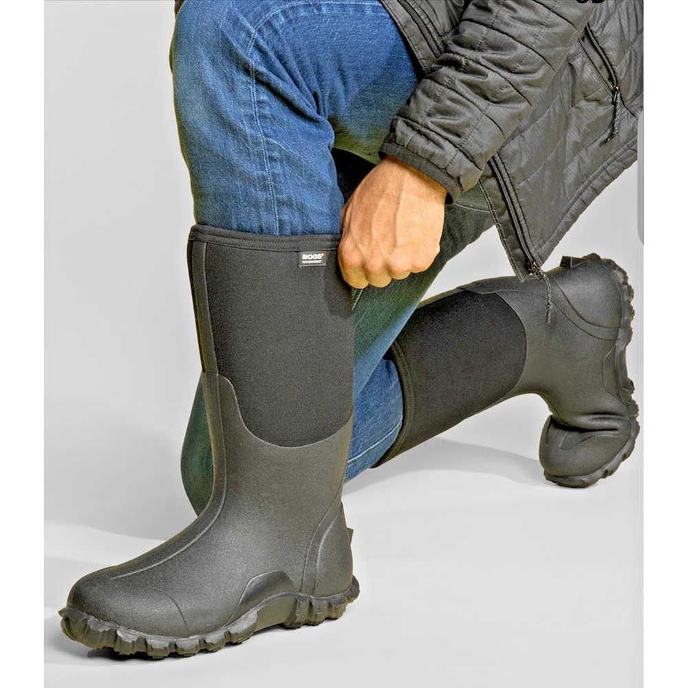 Bogs Men Size 16 Classic High Insulated Waterproof Snow Boots 60142 MaxWick Eco